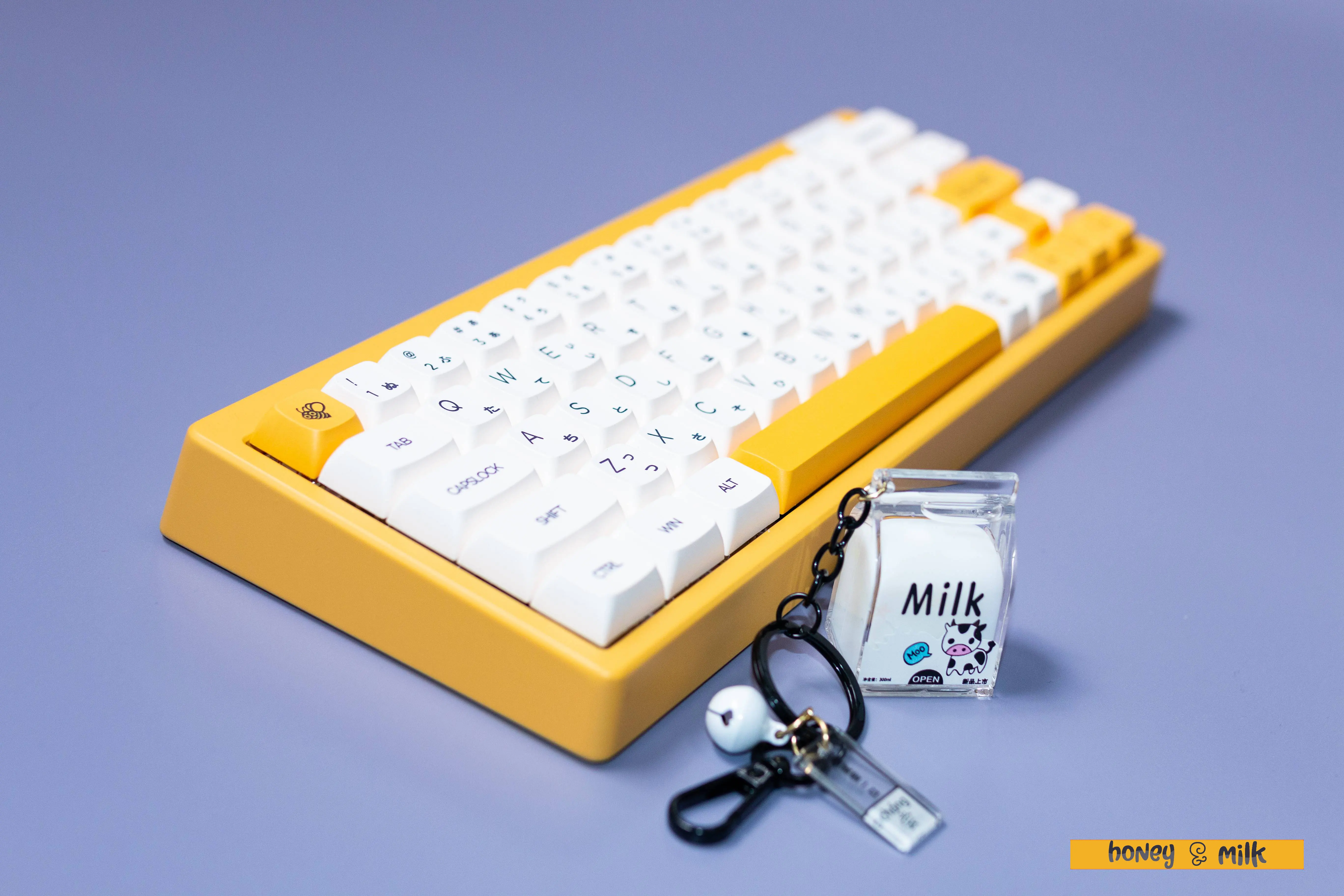 1 Set Honey And Milk Theme Key Caps - Best Place to Buy Keycaps | Custom  Keycaps | Buy Keycaps