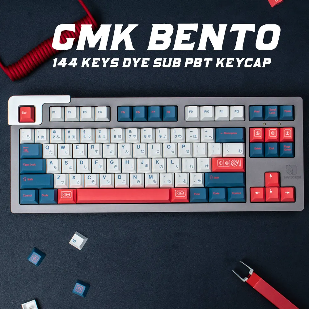 Japanese Keycaps GMK Bento Theme For Mechanical Keyboard