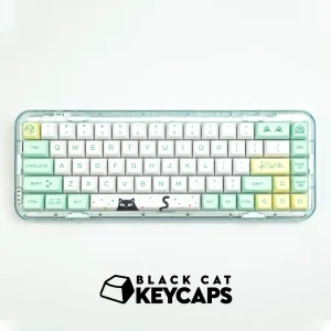 Black Cat Keycaps